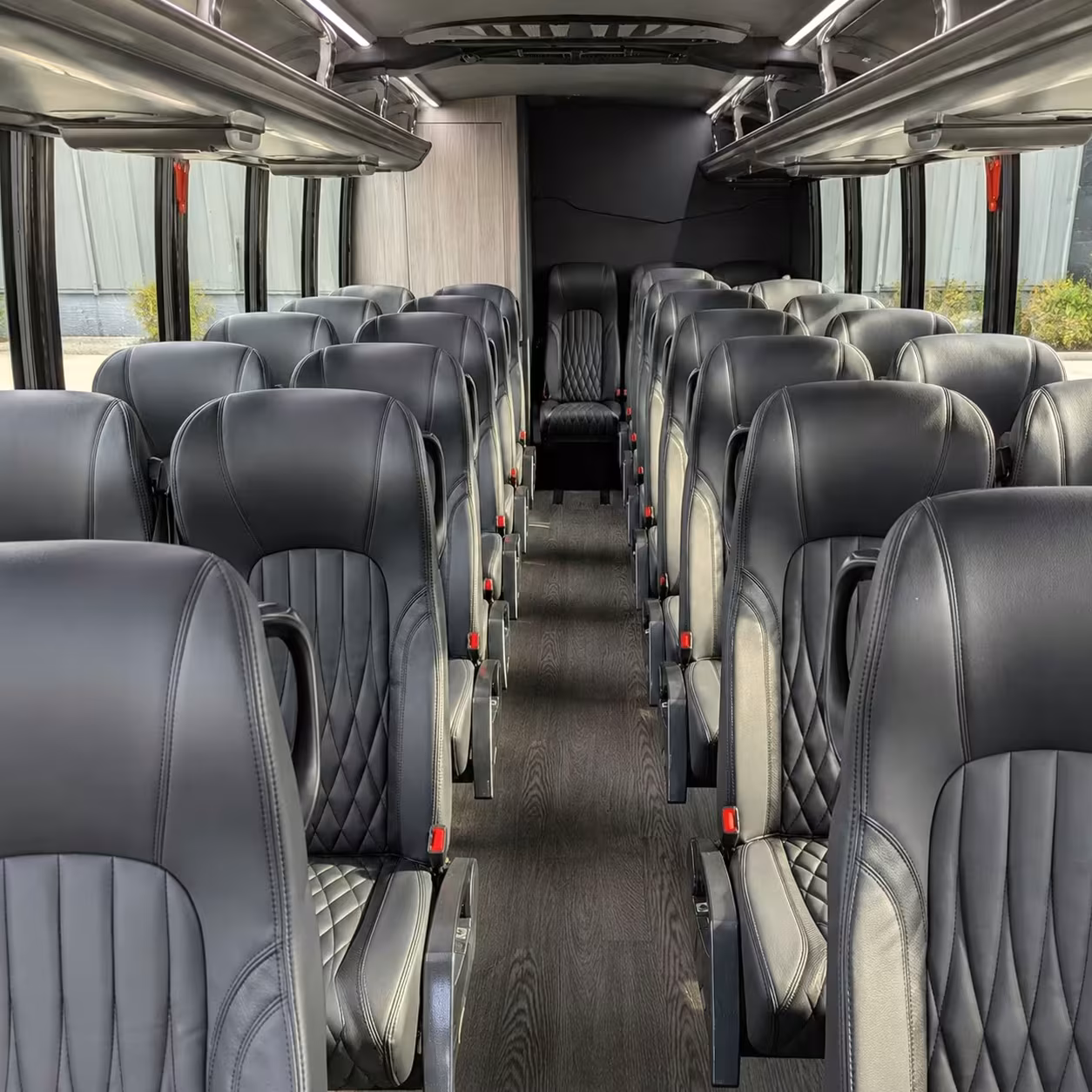35 passenger minibus inside