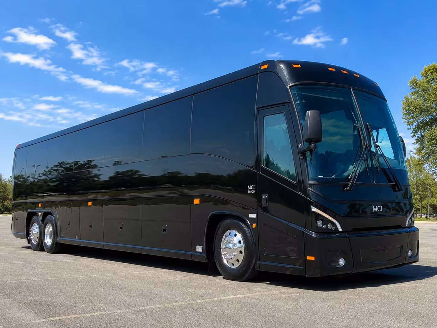 corporate event and employee shuttle buses in greeley