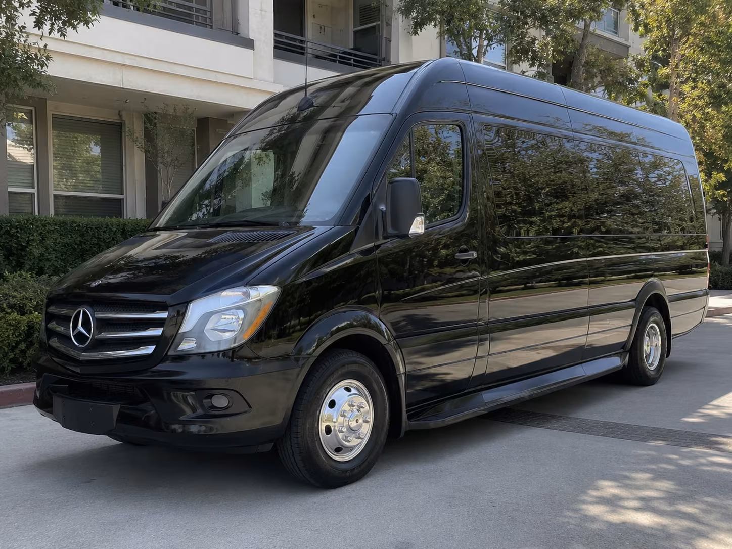 sprinter van with driver