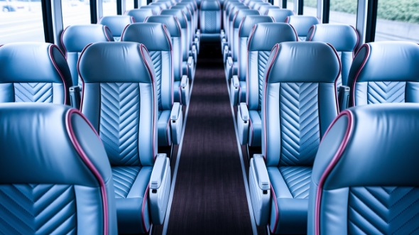 54 passenger charter bus interior thornton
