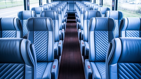 56 passenger charter bus interior thornton