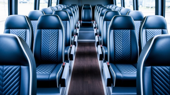 greeley 25 passenger minibus inside