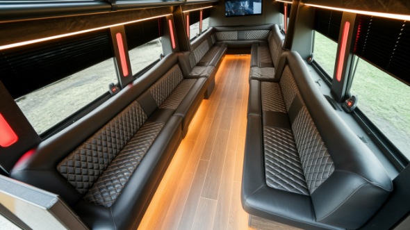 sprinter limo rental interior thornton