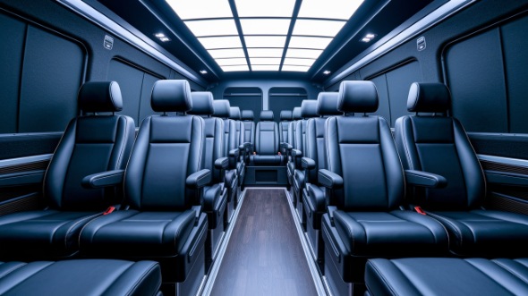 sprinter van with driver interior thornton